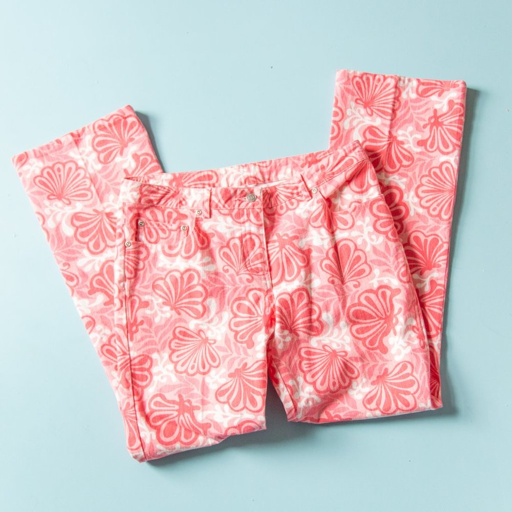 Lilly Pulitzer Vintage Pink Straight Leg Jeans